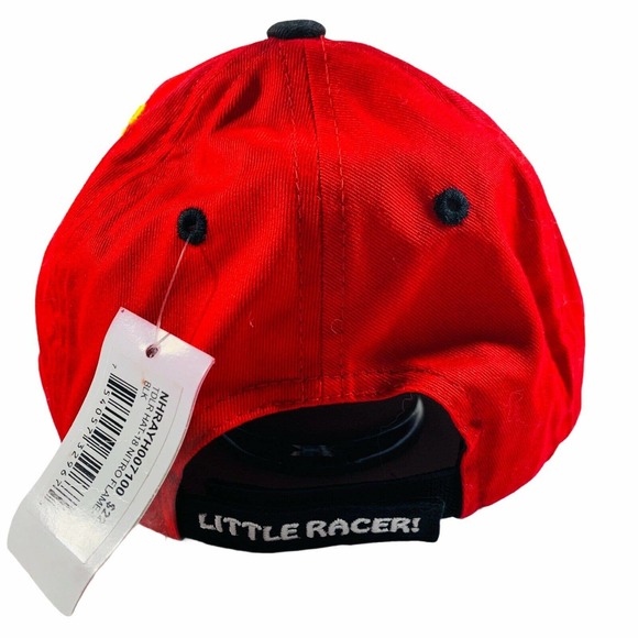 NHRA Championship Drag Racing flames adjustable hat cap toddler little racer NWT - Picture 3 of 4